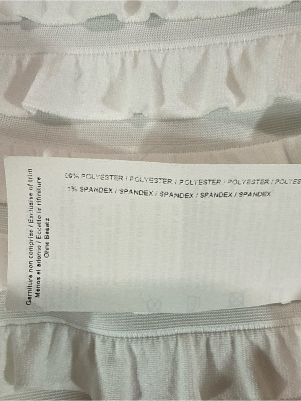 Joseph Ribkoff White Ruffled Sleeveless Shell - Picture 8 of 11